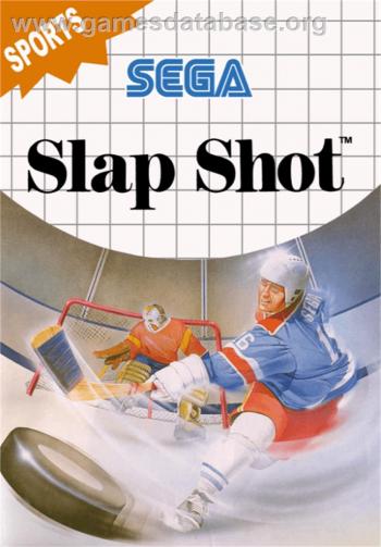 Cover Slap Shot for Master System II